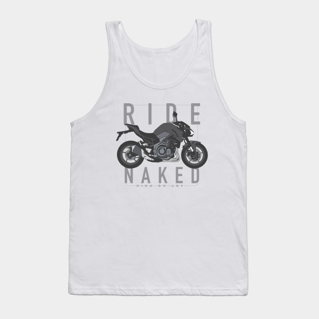 Ride Naked z900 grey Tank Top by NighOnJoy